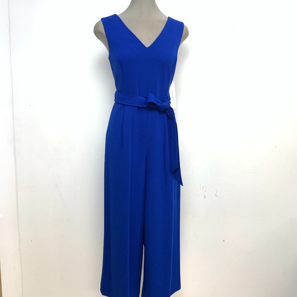 NEW CALVIN KLEIN BELTED WOMEN'S JUMPSUIT - ROMPER